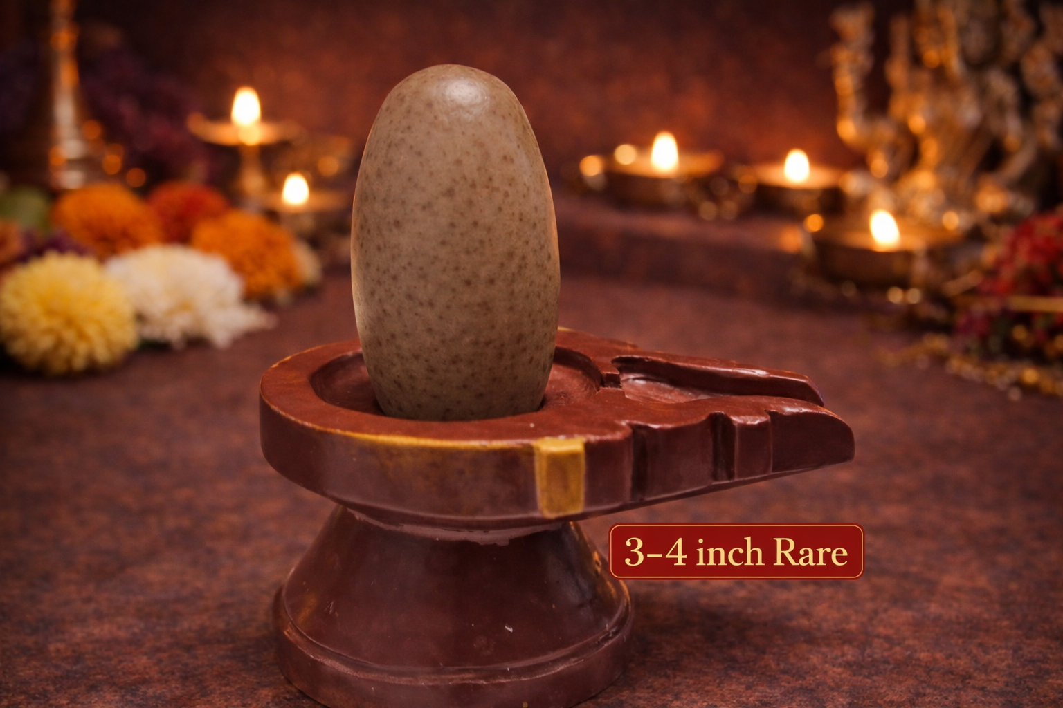 Rare Chandra-Shanti Narmadeshwar Shivling