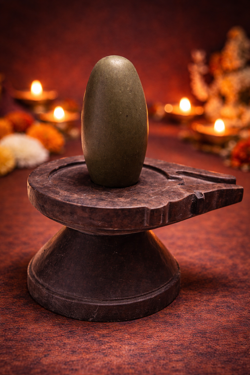 Classic Narmadeshwar Shivling — Pure Form of Divine Stillness